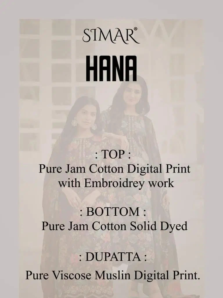 Hana By Glossy Jam Cotton Digital Printed Dress Material Suppliers In India